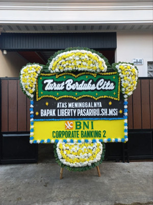 Papan Bunga Duka di Minomartani